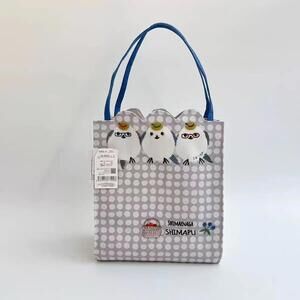Kusuguru Japan Shimapu Java Sparrow Canvas Small Tote NWT